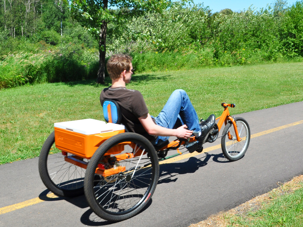 TimberWolf Recumbent Trike - build a delta trike